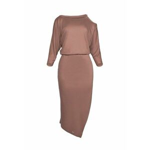 Rochie de seara dama Boo K479 maro imagine