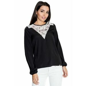 Tricou cu mânecă lungă pentru femei Guibeth M549 negru imagine
