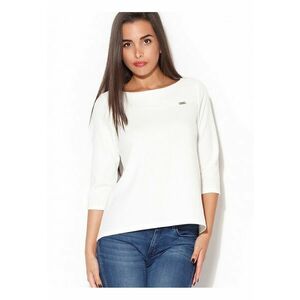 Bluza dama bej - poliester - confortabila - eleganta - imagine
