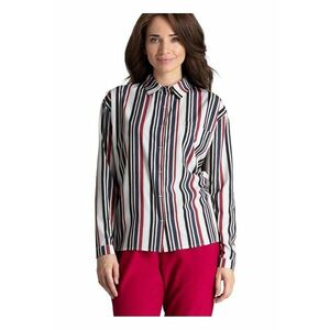 Camasa dama - croiala dreapta - maneci lungi - multicolor - poliester imagine