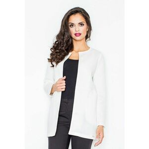 Jacheta dama M345 - Poliester - Ecru - imagine