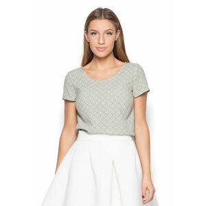 Tricou dama - Poliester/Elastan - Negru/Alb - imagine