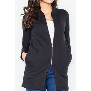 Jacheta dama M336 - Bumbac - Negru - imagine