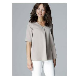 Bluza dama bej - poliester - croiala lejera imagine
