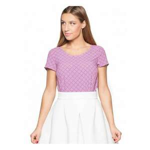 Bluza dama model geometric - roz - material textil imagine
