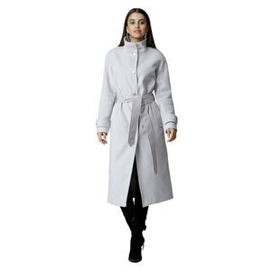 Palton dama M624 - Poliester/Viscoza - Gri imagine