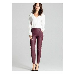 Pantaloni dama - lungi - rosu - imagine