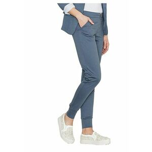 Pantaloni dama - K153 - albastru - poliester - elastan - viscoza - imagine