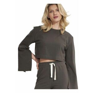 Bluza dama - Bumbac/Elastan - Verde - imagine