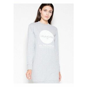 Bluza dama gri - material moale - imagine