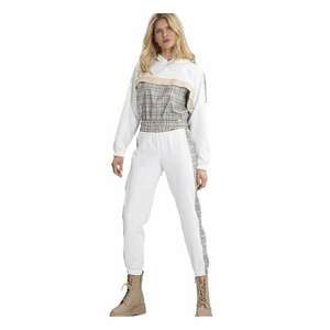 Pantaloni dama - Bej - Poliester/Elastan - imagine