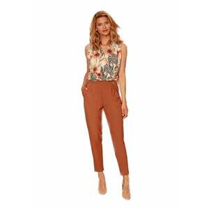 Pantaloni eleganti de dama - Gwymones - maro imagine