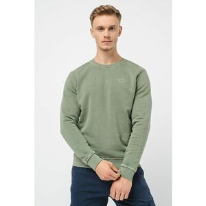 Bluza de trening de bumbac cu decolteu la baza gatului imagine