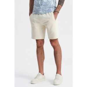 Pantaloni scurti din bumbac cu talie ajustabila imagine