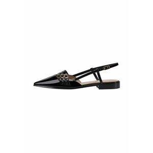 Balerini slingback din piele cu catarame imagine