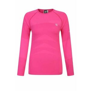 Bluza termoactiva dama roz - poliamida/poliester - pentru trekking/sporturi de zapada imagine