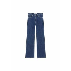 Blugi dama inalt - albastru - bumbac/elastan - W25 L32 imagine