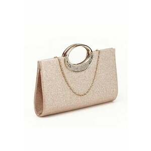 Plic champagne cu sclipici Erica 4442 imagine