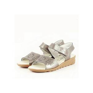 Sandale argint vechi din piele naturala Catis M5 2238 imagine