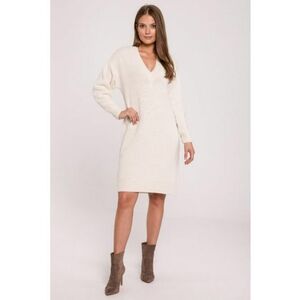 Rochie tip pulover cu decolteu in V - imagine
