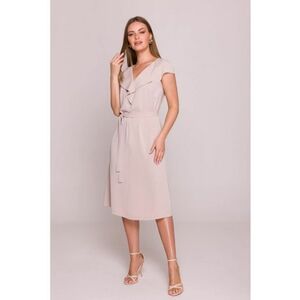 Rochie cu jabou si curea in talie - imagine