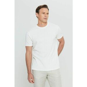 Tricou slim-fit cu model texturat imagine