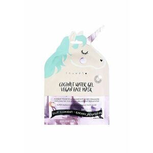 Masca de fata iluminatoare din bioceluloza Coconut Water Gel - Unicorn - 30 ml imagine