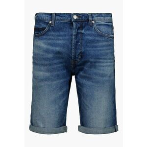 Bermude din denim cu aspect decolorat imagine
