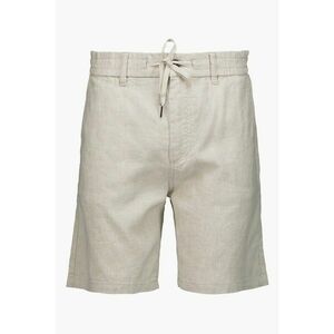 Pantaloni scurti din amestec de in cu snur imagine