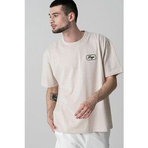 Tricou din bumbac cu imprimeu text imagine