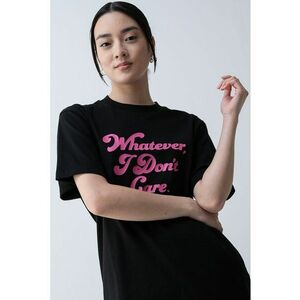 Tricou din bumbac cu mesaj imagine