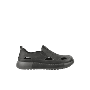 Pantofi casual - barbati - A93230 negru - piele nabuc imagine