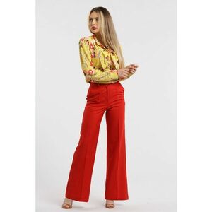 Pantaloni drepti cu talie inalta imagine