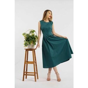 Rochie uni cu buzunare laterale imagine