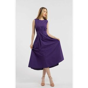 Rochie uni cu buzunare laterale imagine