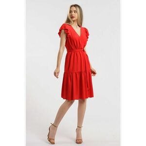Rochie scurta cu decolteu in V imagine