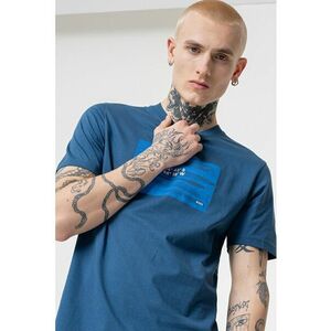 Tricou cu imprimeu si decolteu la baza gatului Dune imagine