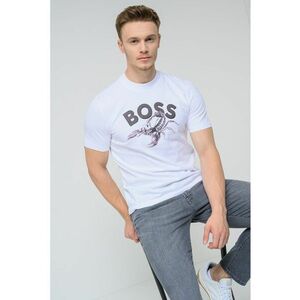 Tricou slim fit cu imprimeu imagine