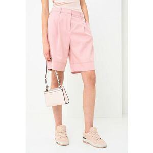 Pantaloni scurt din amestec de in cu talie inalta Tanse imagine