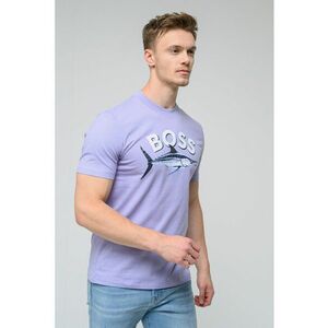 Tricou slim fit cu imprimeu imagine