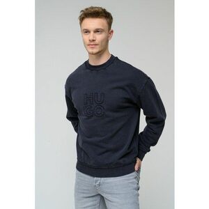 Bluza de bumbac cu logo brodat imagine