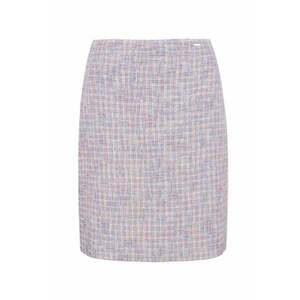Fusta dreapta mini din tweed imagine