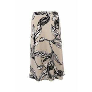 Fusta midi evazata cu imprimeu floral imagine