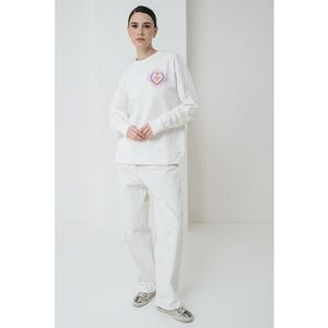 Bluza lejera de trening cu maneci cazute imagine