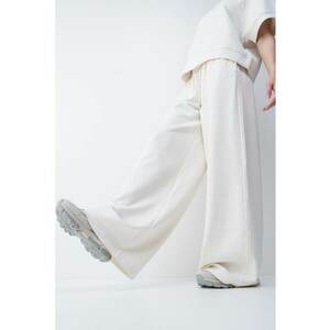 Pantaloni de trening din amestec de lyocell cu croiala ampla imagine