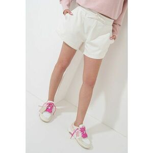 Pantaloni scurti de bumbac cu talie inalta Norlina imagine