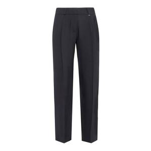 Pantaloni cu talie inalta si pense imagine