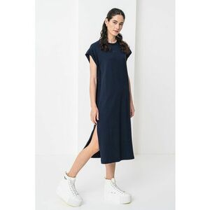 Rochie din amestec de modal cu slituri laterale Edress imagine