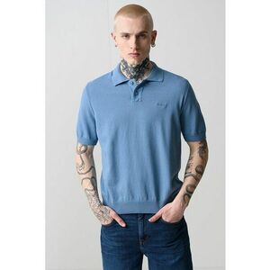 Tricou polo tricotat fin Asac imagine