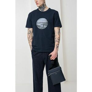 Tricou din amestec de bumbac cu imprimeu foto Heritage imagine